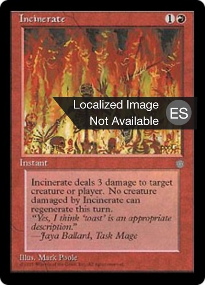 Incinerar