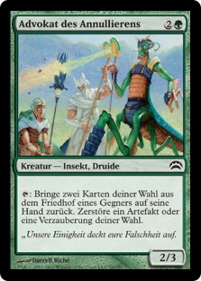 Advokat des Annullierens