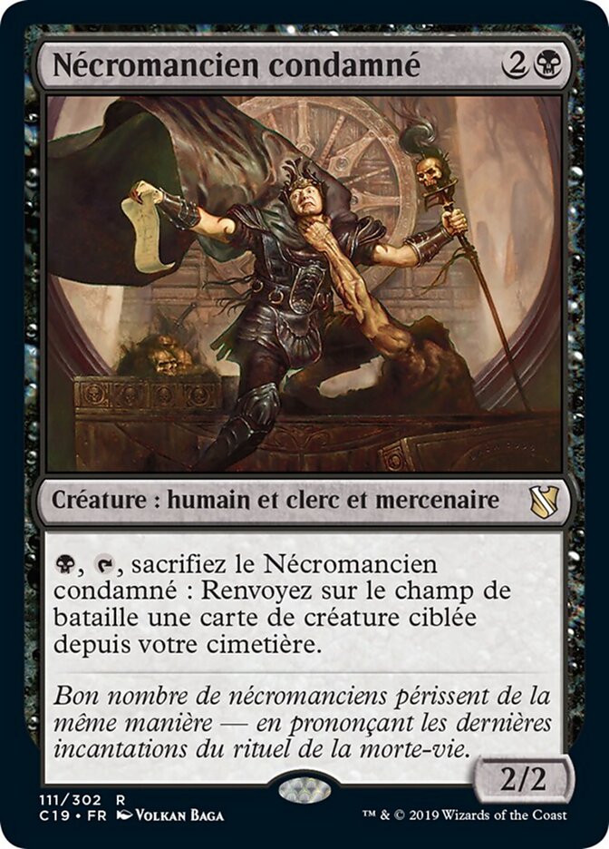 Nécromancien condamné