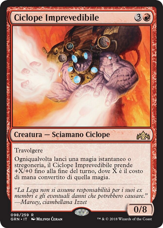 Ciclope Imprevedibile