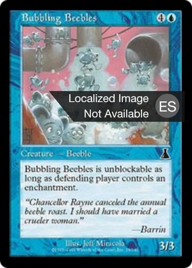 Beebles burbujeantes