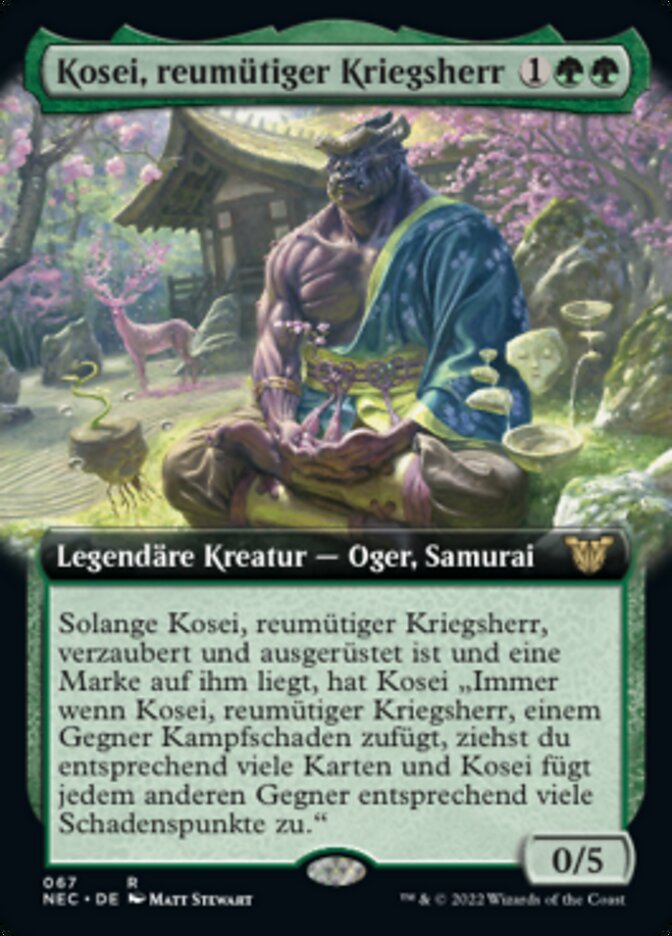 Kosei, reumütiger Kriegsherr