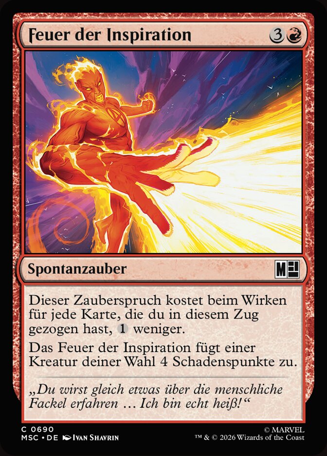 Feuer der Inspiration