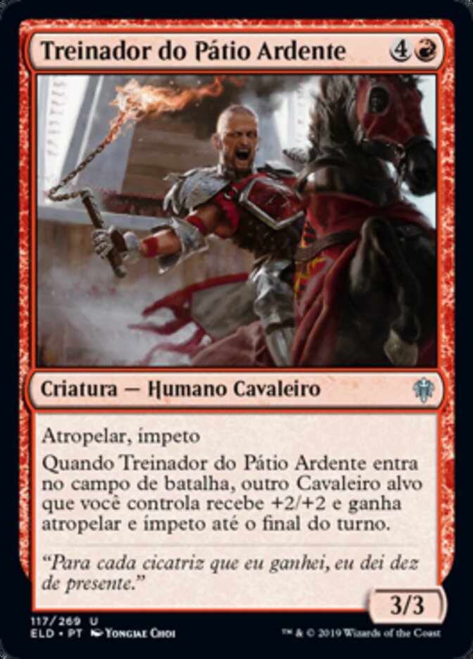 Treinador do Pátio Ardente