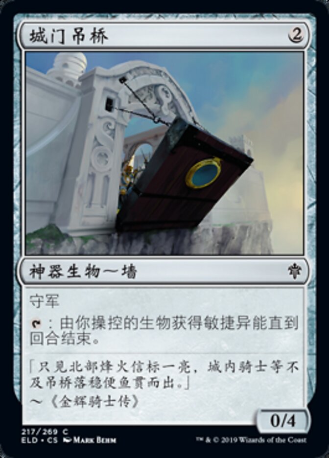 城门吊桥