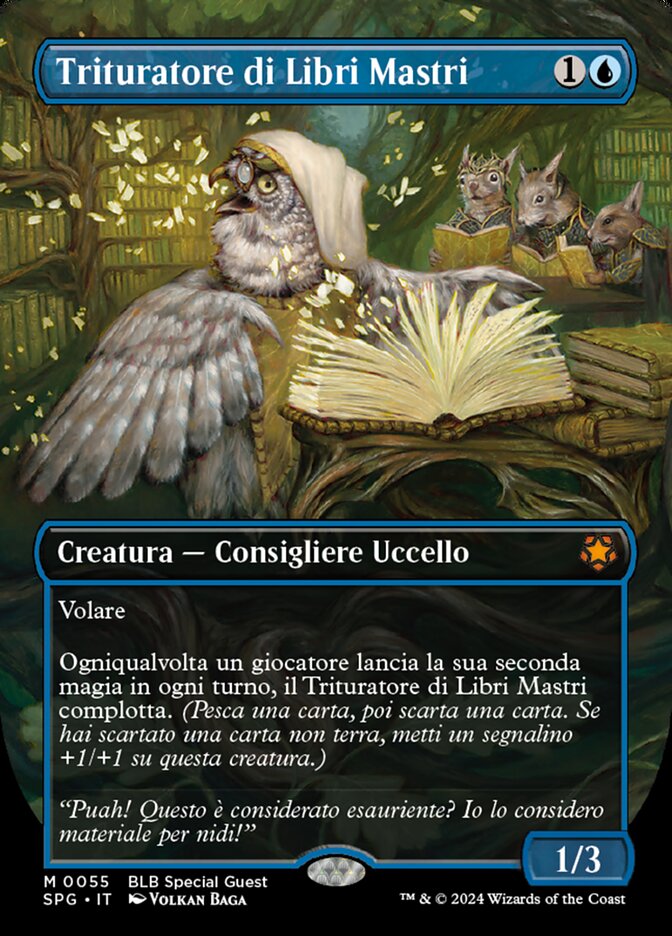 Trituratore di Libri Mastri