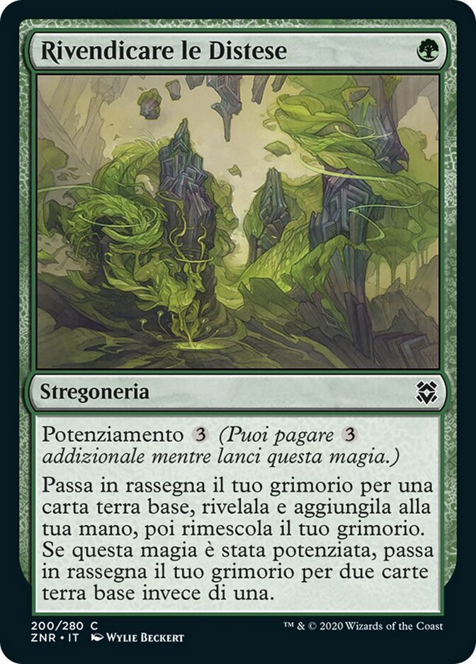 Rivendicare le Distese