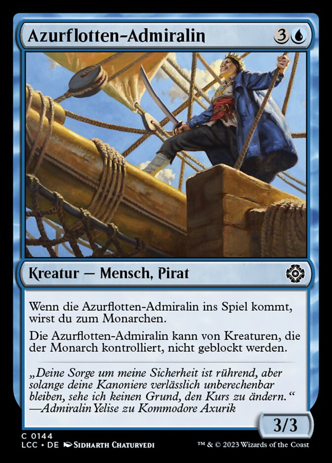 Azurflotten-Admiralin