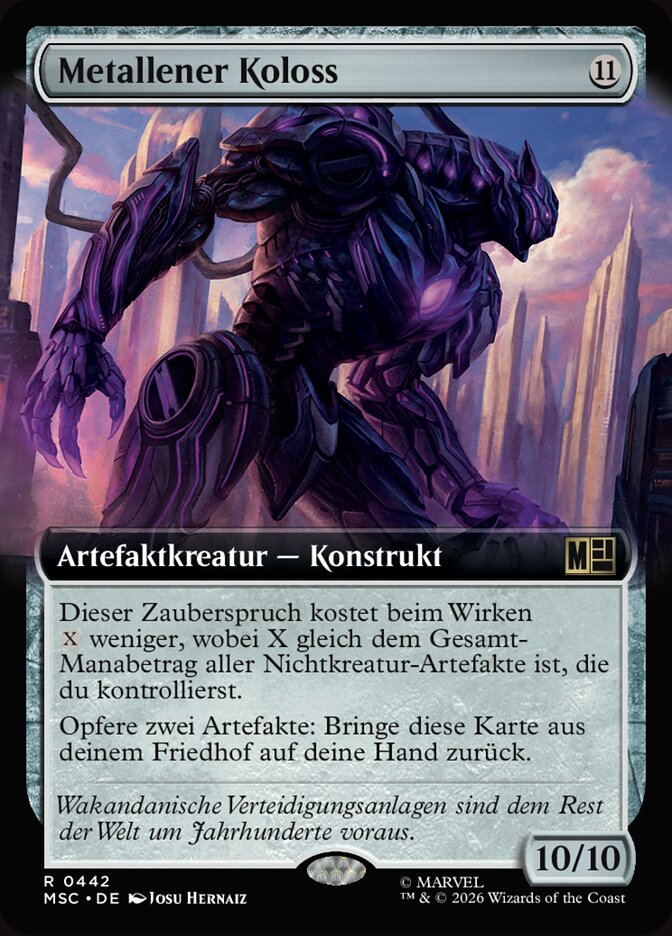 Metallener Koloss