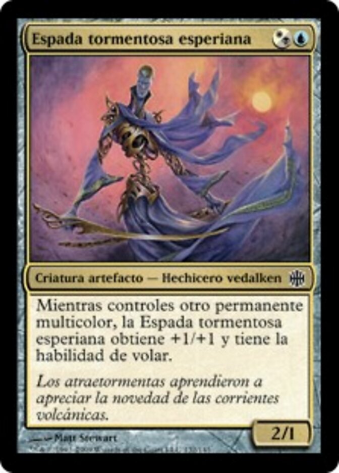 Espada tormentosa esperiana