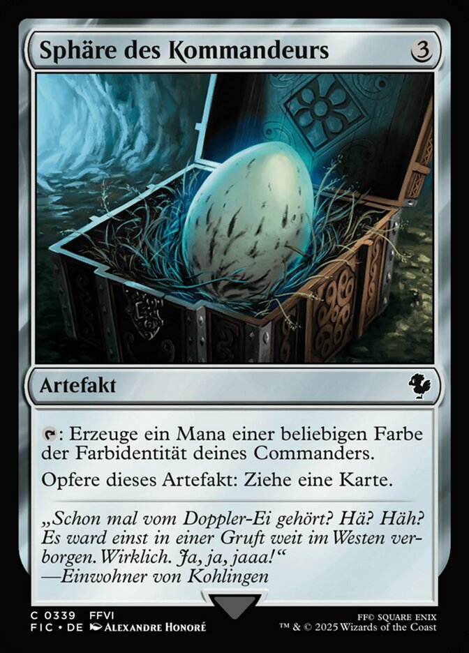Sphäre des Kommandeurs