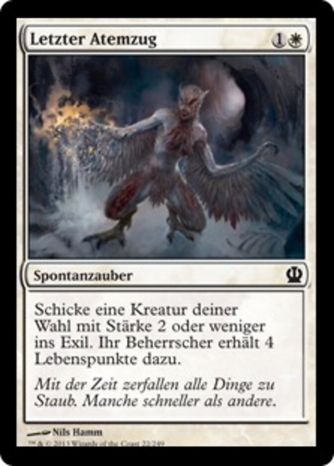 Letzter Atemzug