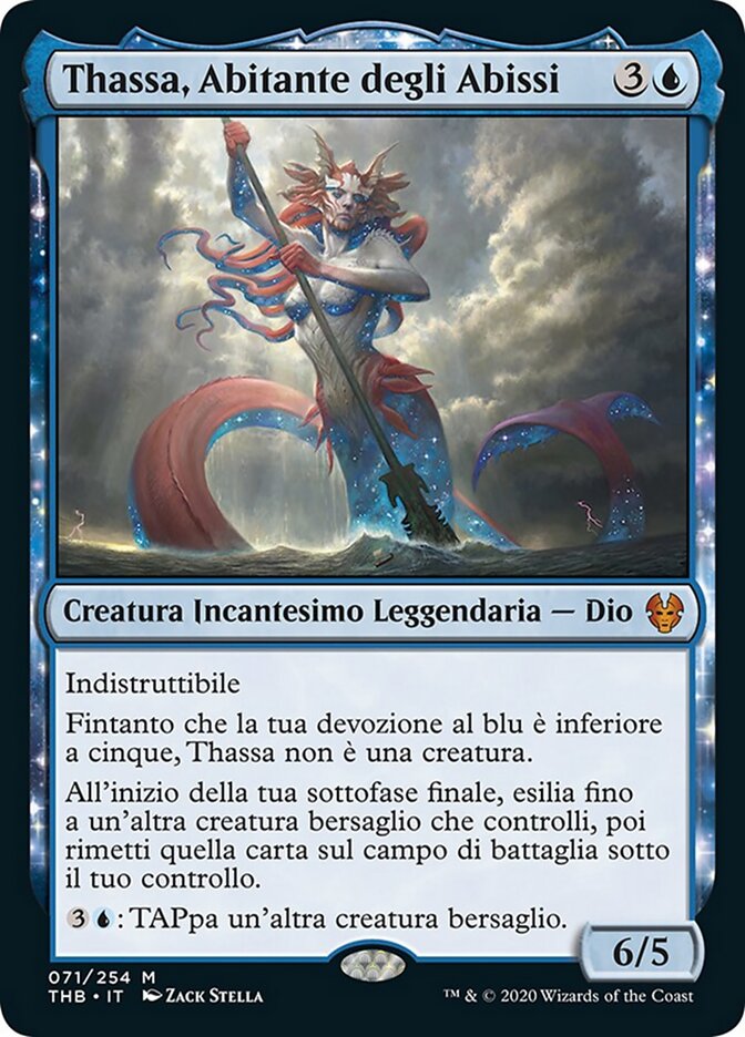 Thassa, Abitante degli Abissi