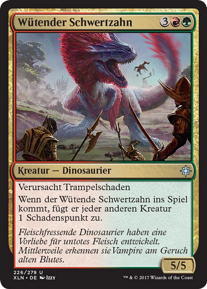 Wütender Schwertzahn