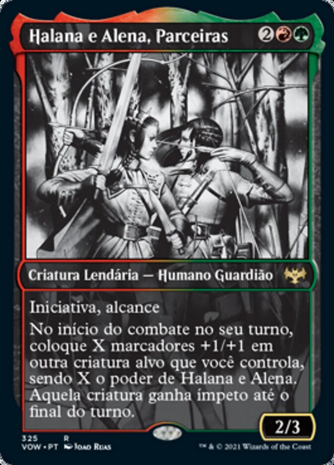 Halana e Alena, Parceiras