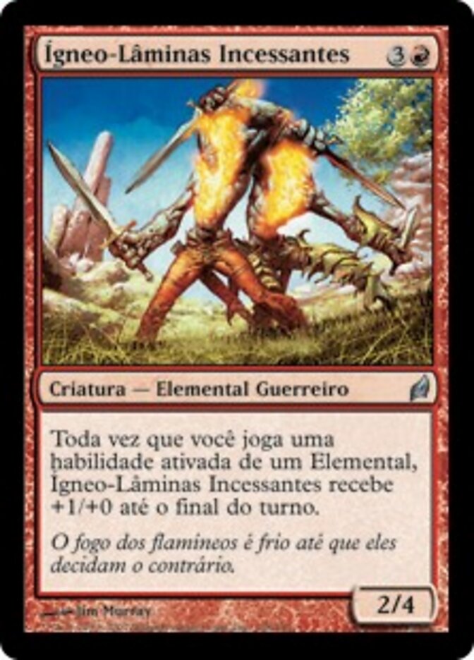 Ígneo-Lâminas Incessantes