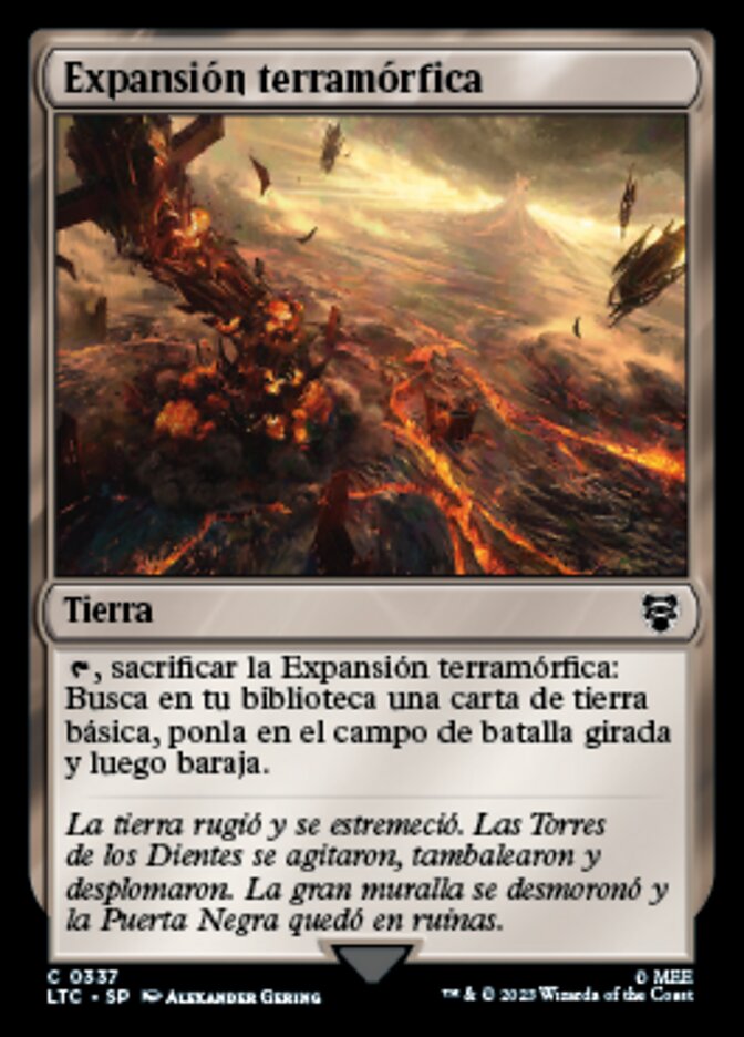 Expansión terramórfica