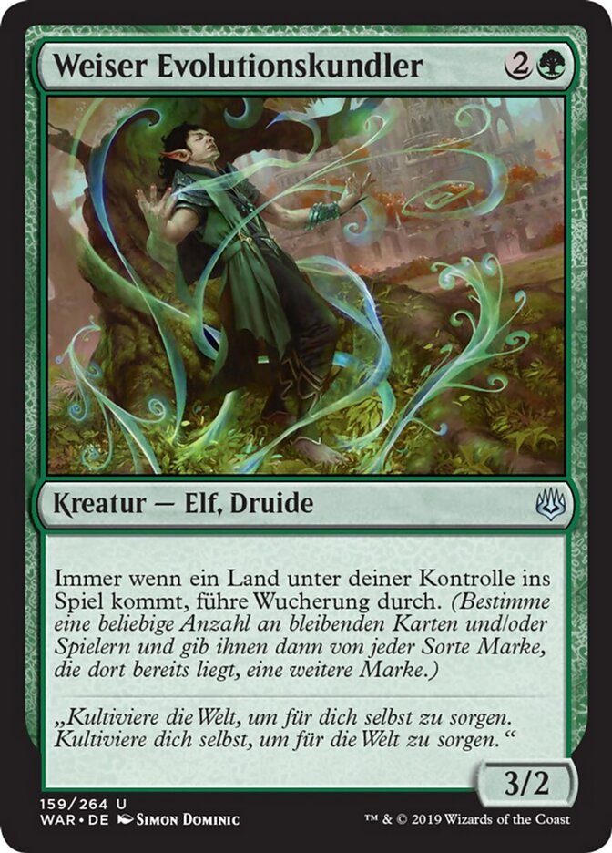 Weiser Evolutionskundler