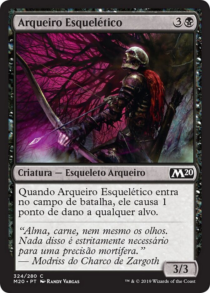Arqueiro Esquelético
