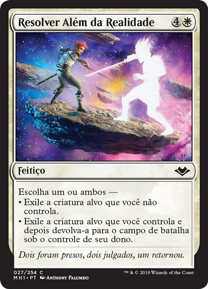Resolver Além da Realidade