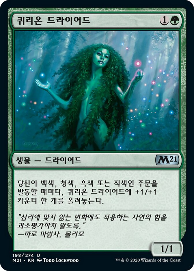 퀴리온 드라이어드