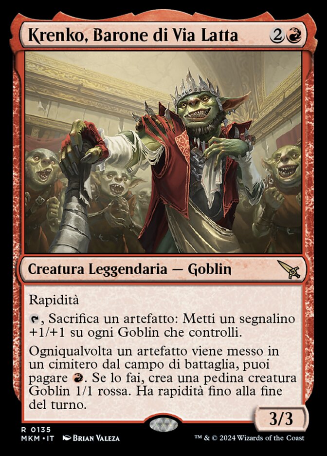 Krenko, Barone di Via Latta