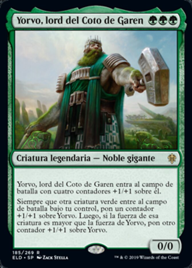 Yorvo, lord del Coto de Garen