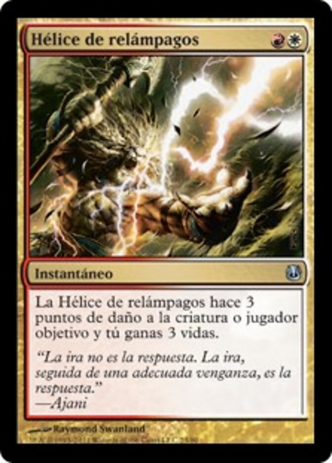 Hélice de relámpagos