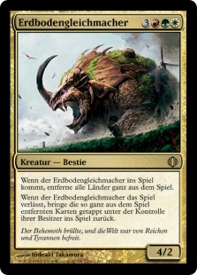 Erdbodengleichmacher