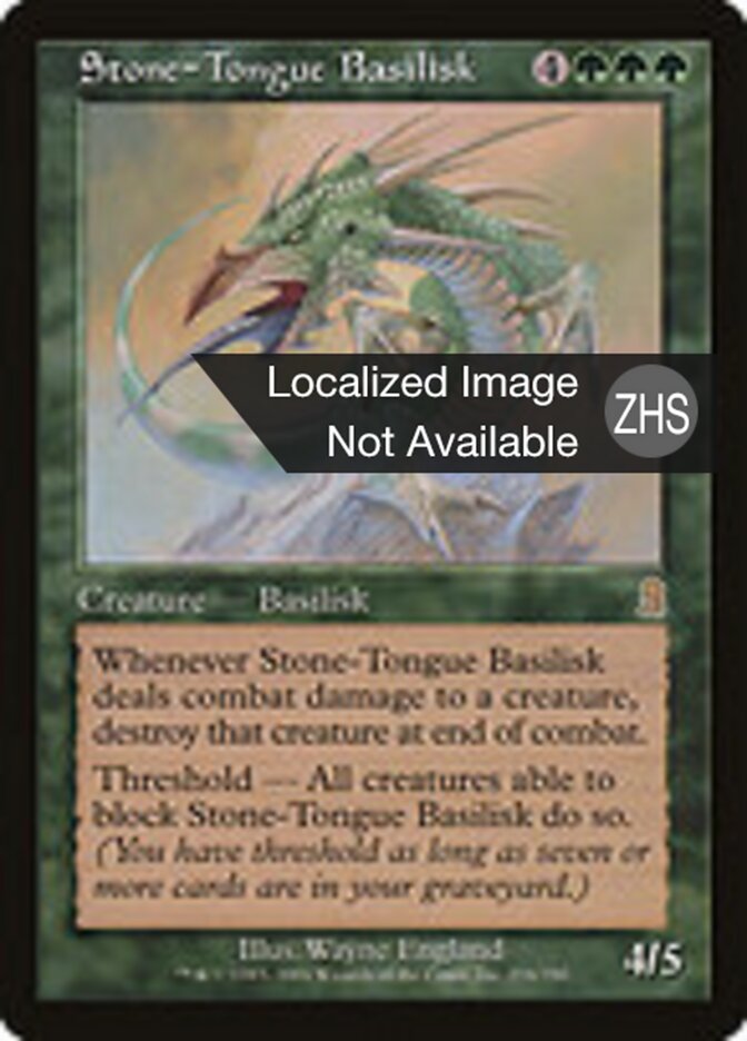 Stone-Tongue Basilisk