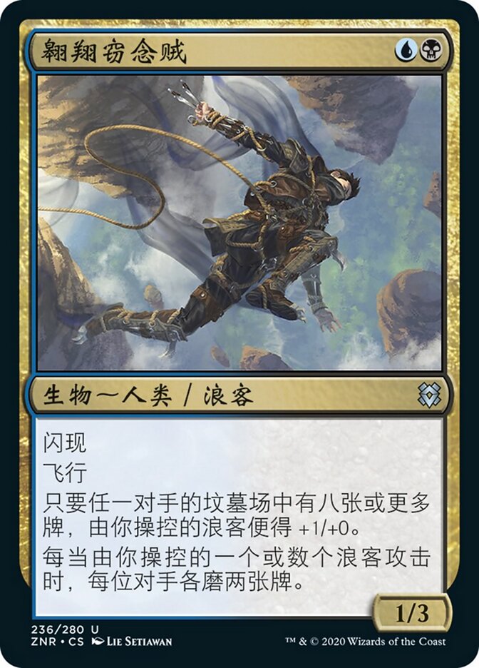 翱翔窃念贼