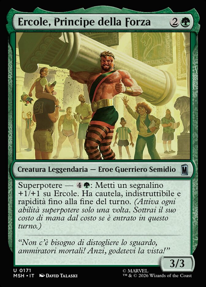 Ercole, Principe della Forza
