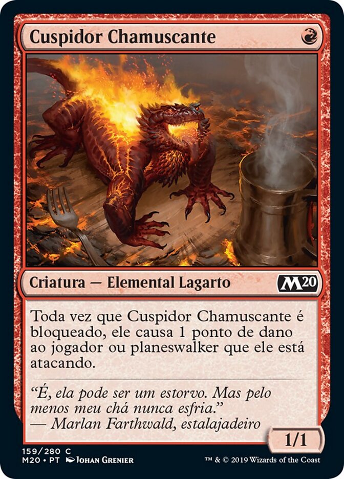 Cuspidor Chamuscante