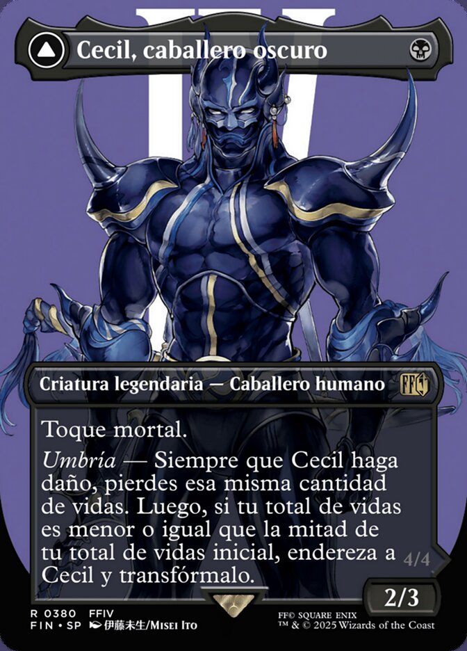 Cecil, Dark Knight // Cecil, Redeemed Paladin