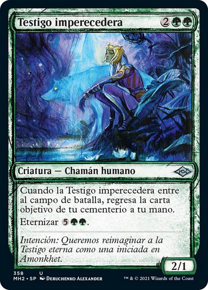Testigo imperecedera