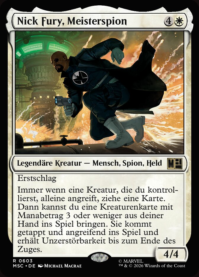 Nick Fury, Meisterspion
