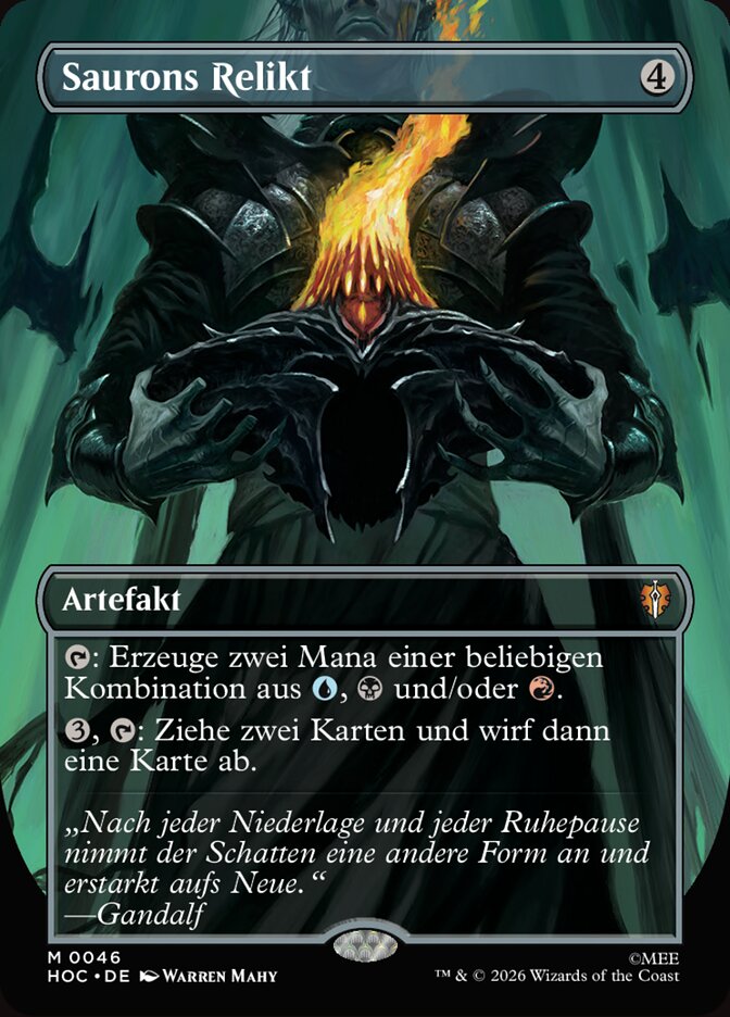 Saurons Relikt