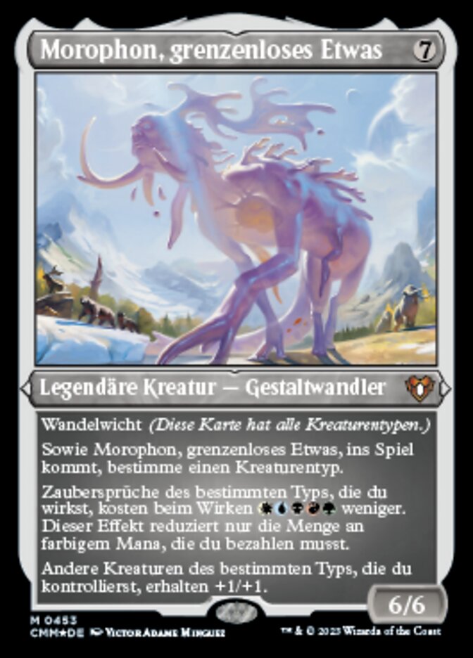 Morophon, grenzenloses Etwas
