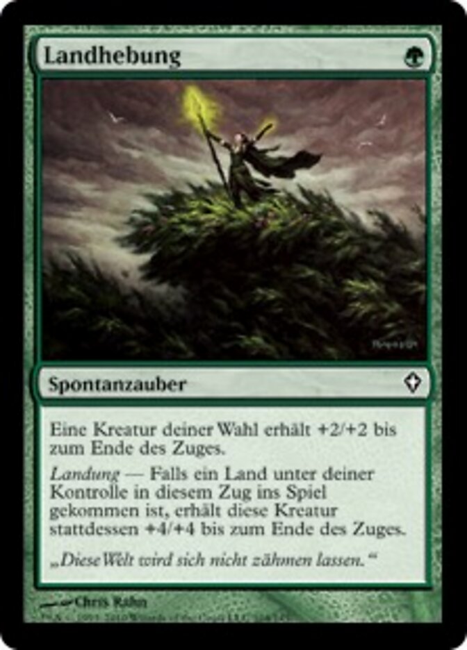 Landhebung
