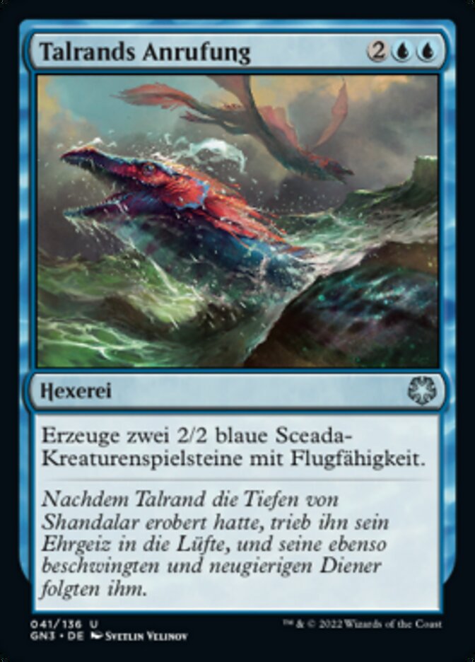 Talrands Anrufung