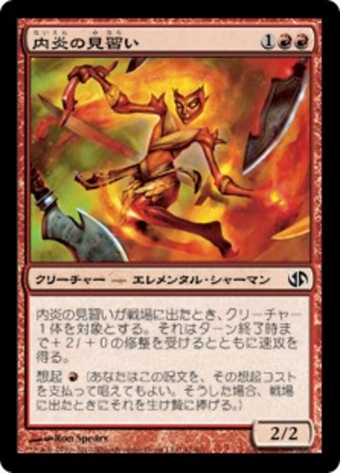 内炎の見習い