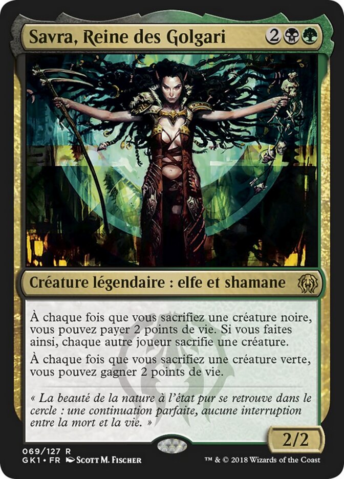 Savra, Reine des Golgari