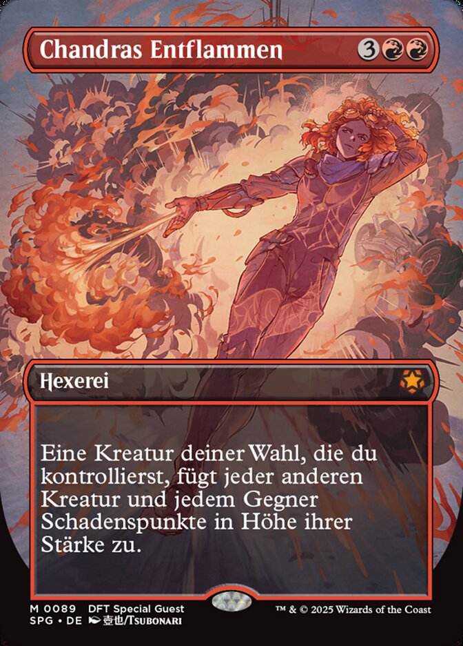 Chandras Entflammen