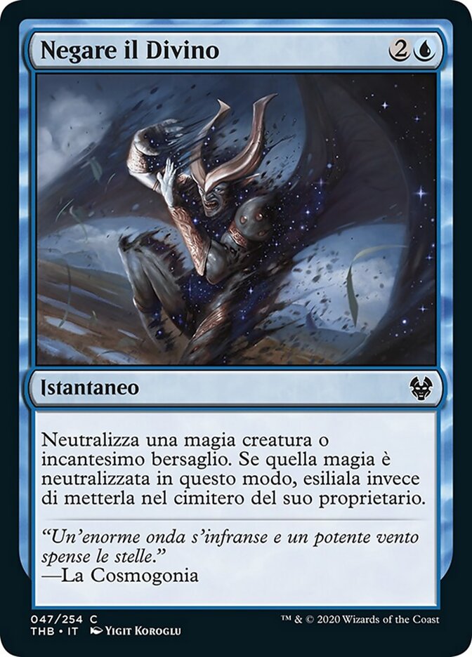 Negare il Divino
