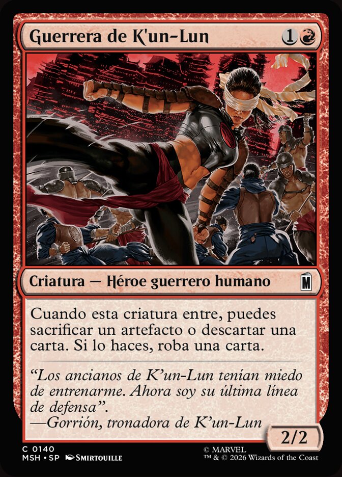 Guerrera de K'un-Lun