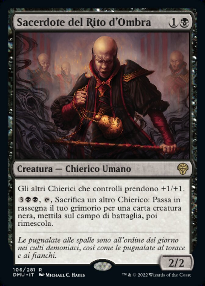 Sacerdote del Rito d'Ombra