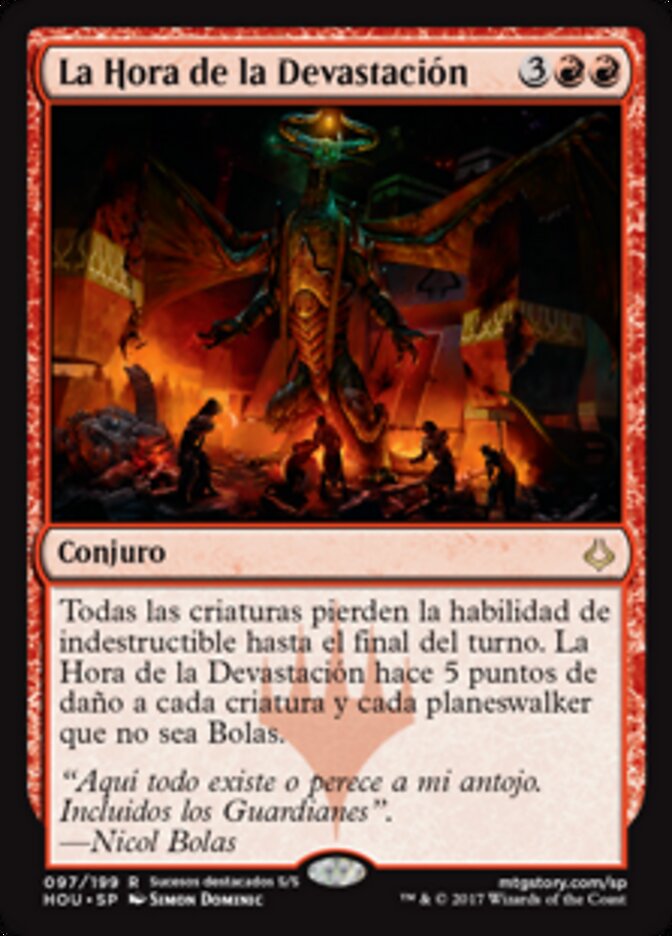 La Hora de la Devastación