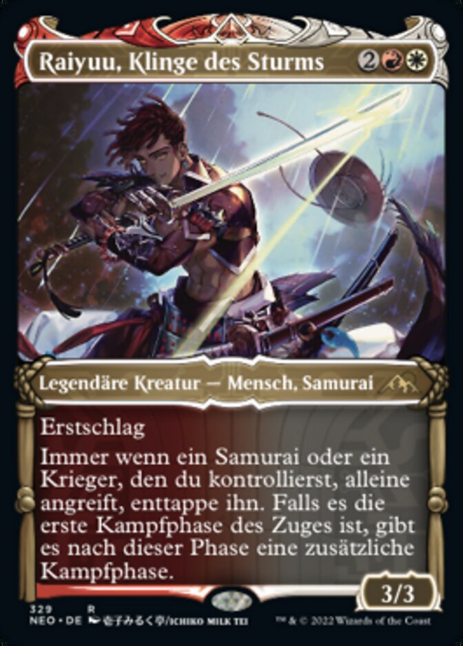 Raiyuu, Klinge des Sturms