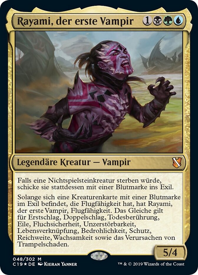 Rayami, der erste Vampir