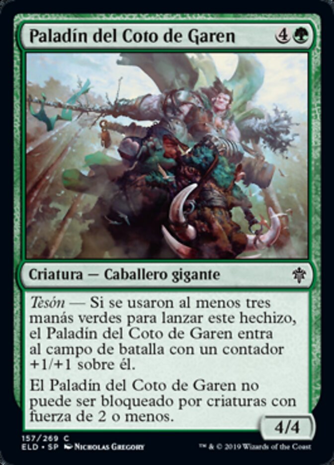 Paladín del Coto de Garen